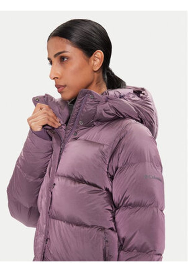 columbia - Columbia Kurtka puchowa Amaze Puff 2133714 Fioletowy Regular Fit. Kolor: fioletowy. Materiał: syntetyk