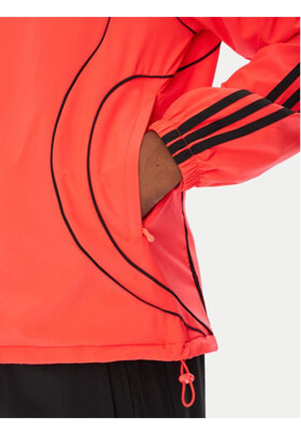 Adidas - adidas Bluza Teamgeist adicolor JW5867 Czerwony Loose Fit. Kolor: czerwony. Materiał: syntetyk