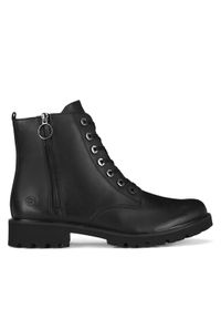 Remonte Botki D8671-01 Czarny. Kolor: czarny. Materiał: skóra