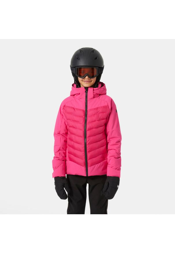 Dziecięca kurtka narciarska Helly Hansen Serene. Kolor: różowy. Materiał: materiał. Technologia: Primaloft. Sezon: zima. Sport: narciarstwo