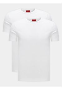 Hugo Komplet 2 t-shirtów Round 50325440 Biały Regular Fit. Kolor: biały. Materiał: bawełna #1