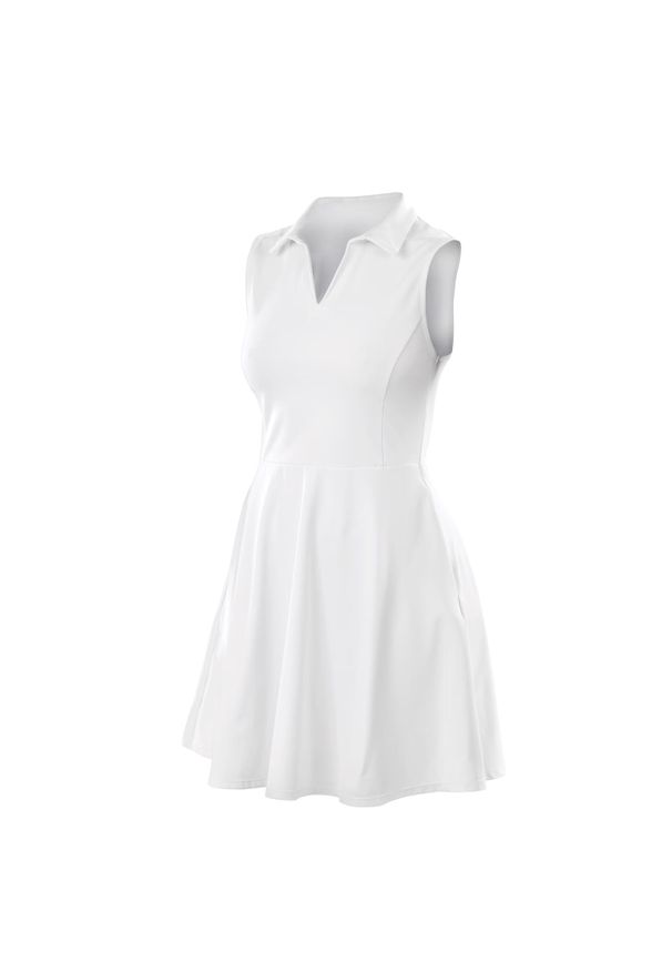 SPIRO - Sukienka sportowa damska Spiro. Kolor: biały. Typ sukienki: sportowe. Styl: sportowy