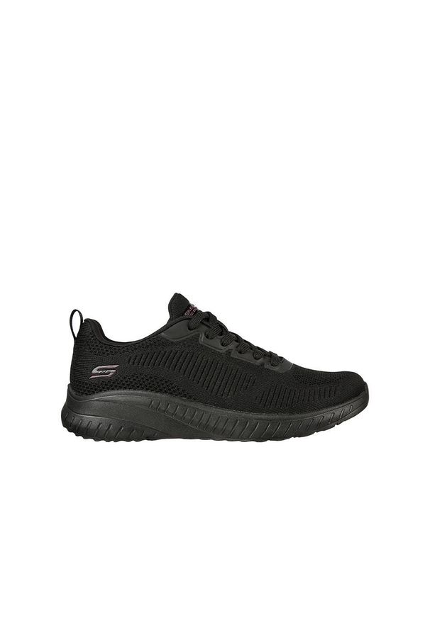 skechers - Buty na co dzień damskie SKECHERS BOBS SQUAD CHAOS - FACE OFF lekkie. Okazja: na co dzień. Kolor: czarny