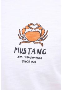 Męski T-Shirt Mustang Style Austin Bright White 1016495 2007 #7