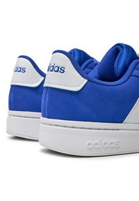 Adidas - adidas Sneakersy Grand Court Alpha IH3846 Niebieski. Kolor: niebieski. Materiał: skóra, zamsz #4
