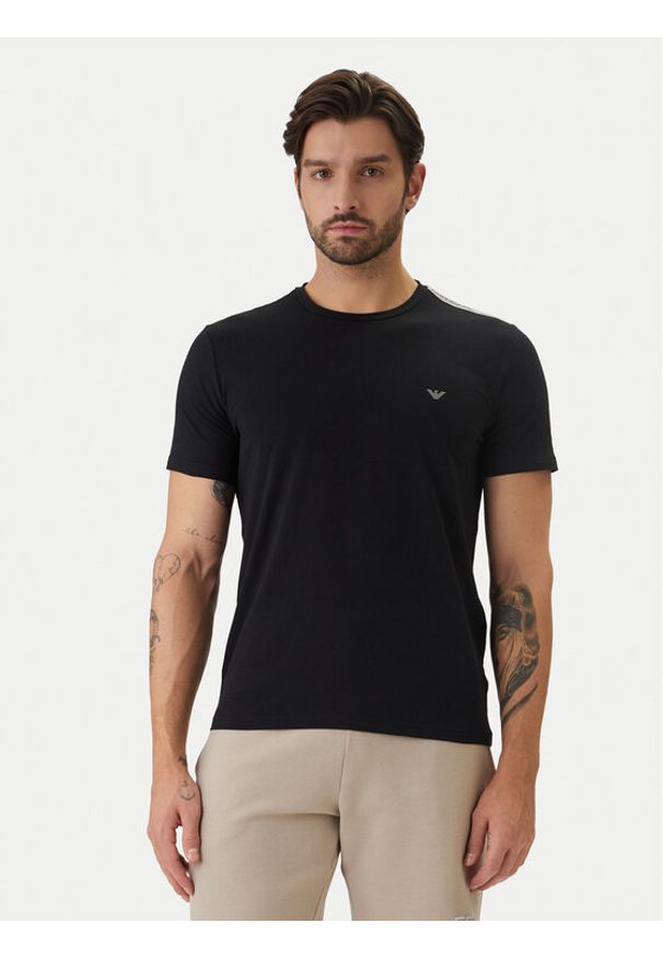 Emporio Armani Underwear T-Shirt EM000384 AF20669 UC001 Czarny. Kolor: czarny. Materiał: bawełna
