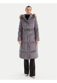 Guess Płaszcz zimowy W5BL29 W2802 Szary Regular Fit. Kolor: szary. Materiał: syntetyk. Sezon: zima