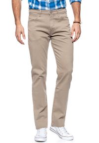 Wrangler - WRANGLER SPODNIE MĘSKIE ARIZONA DESERT TAUPE W12OSJ227 112126455