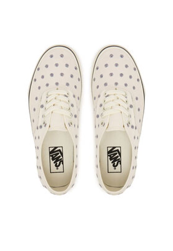 Vans Tenisówki Authentic VN000EADCD31 Écru. Kolor: kremowy. Materiał: materiał