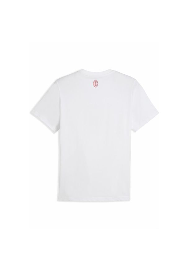 Puma - Męska koszulka AC Milan FtblCulture PUMA White For All Time Red. Kolor: biały, czerwony, wielokolorowy
