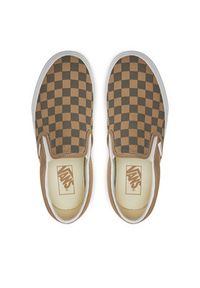 Vans Tenisówki Classic Slip On VN0A2Z41DFM1 Beżowy. Zapięcie: bez zapięcia. Kolor: beżowy. Materiał: materiał #4