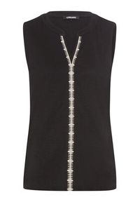 Olsen Bluzka 11105092 Czarny Regular Fit. Kolor: czarny. Materiał: bawełna #2