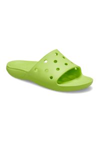 Klapki basenowe Crocs Classic Slide. Kolor: zielony