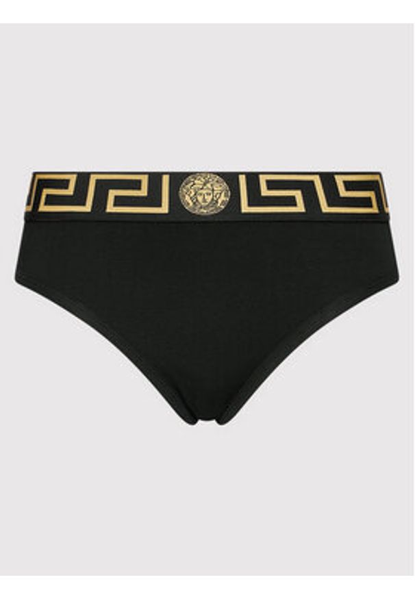 VERSACE - Versace Figi klasyczne Greca 1001381 Czarny. Kolor: czarny. Materiał: bawełna