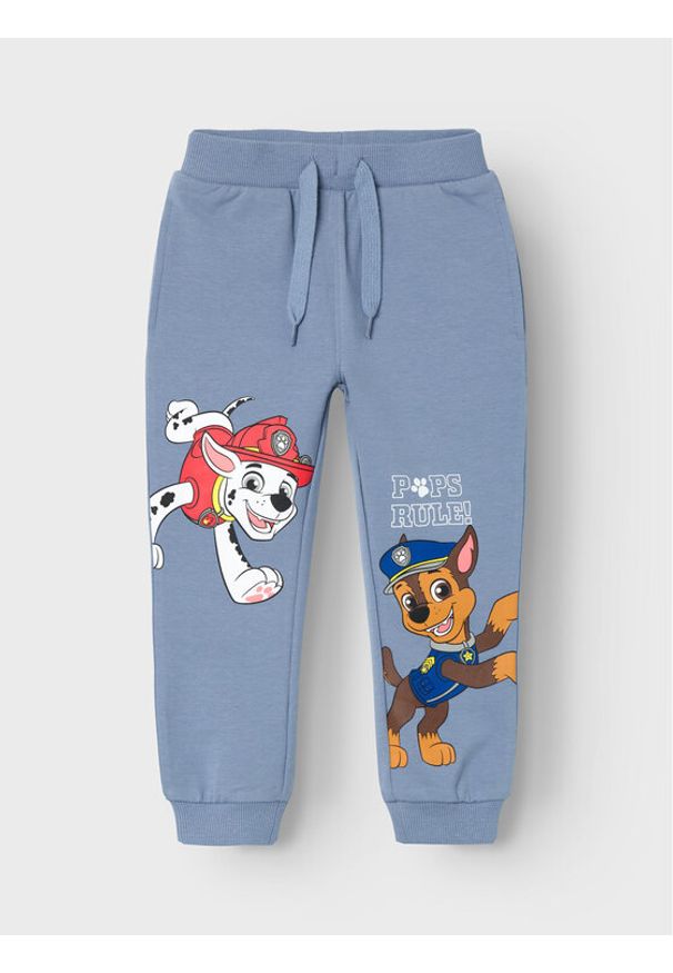 Name it - NAME IT Spodnie dresowe PAW PATROL Jimmy 13225951 Niebieski Regular Fit. Kolor: niebieski. Materiał: bawełna