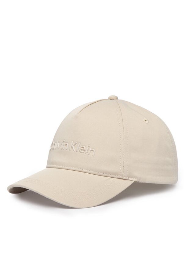 Calvin Klein Czapka z daszkiem K50K511987 Écru. Materiał: bawełna