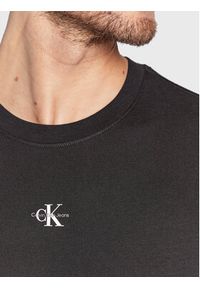 Calvin Klein Jeans T-Shirt Monogram J30J322466 Czarny Regular Fit. Kolor: czarny. Materiał: bawełna