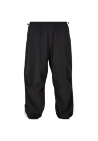 Urban Classics - Nylonowe Spodnie Męskie. Kolor: czarny. Materiał: nylon. Długość: długie