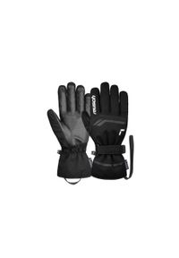 Rękawice narciarskie unisex Reusch Primus wodoodporne ocieplane softshell. Kolor: biały, wielokolorowy, czarny. Materiał: softshell. Sport: narciarstwo