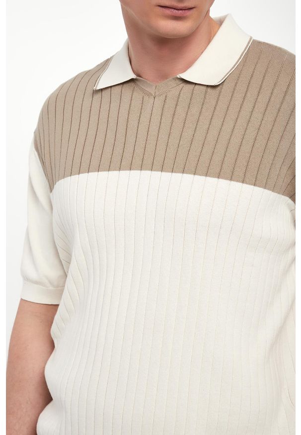 Armani Exchange - Polo męskie bawełniane ARMANI EXCHANGE. Typ kołnierza: polo. Materiał: bawełna