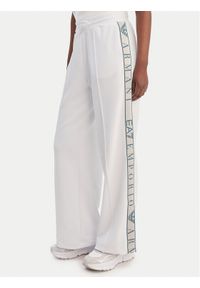 EA7 Emporio Armani Spodnie dresowe 7W001155 AF12501 U0002 Biały Relaxed Fit. Kolor: biały. Materiał: syntetyk #1