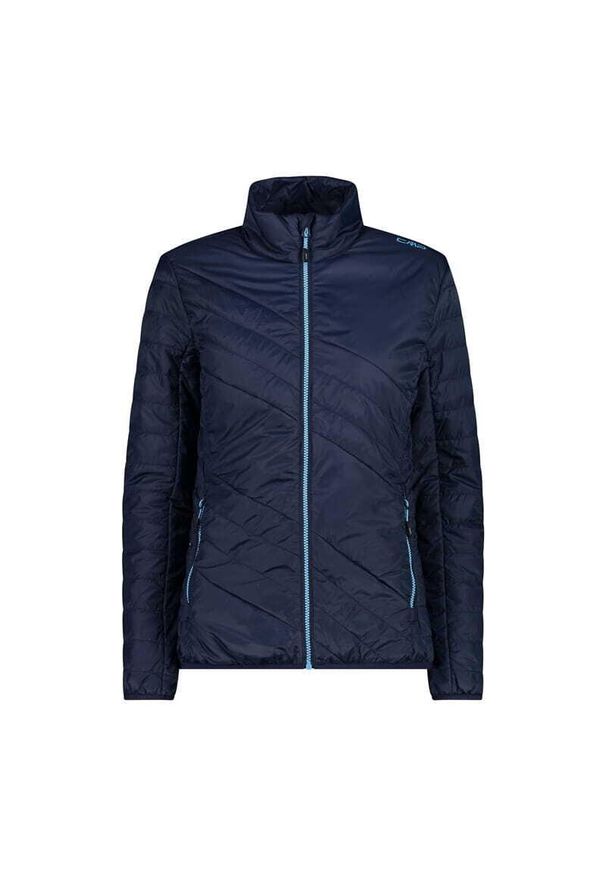 Damska kurtka puchowa CMP. Kolor: niebieski. Materiał: puch. Sport: turystyka piesza