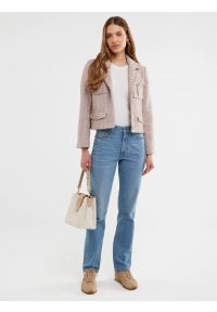 Big-Star - Jeansy damskie jasnoniebieskie Charlotte 170. Stan: podwyższony. Kolor: niebieski. Wzór: aplikacja. Styl: elegancki #2