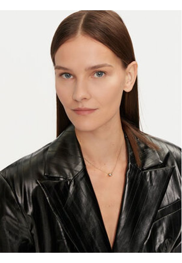 Coach Naszyjnik 37493112 Złoty. Materiał: metalowe, ze stali, ze stali nierdzewnej. Kolor: złoty