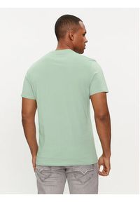 Guess T-Shirt M2BP47 K7HD0 Zielony Slim Fit. Kolor: zielony. Materiał: bawełna #3