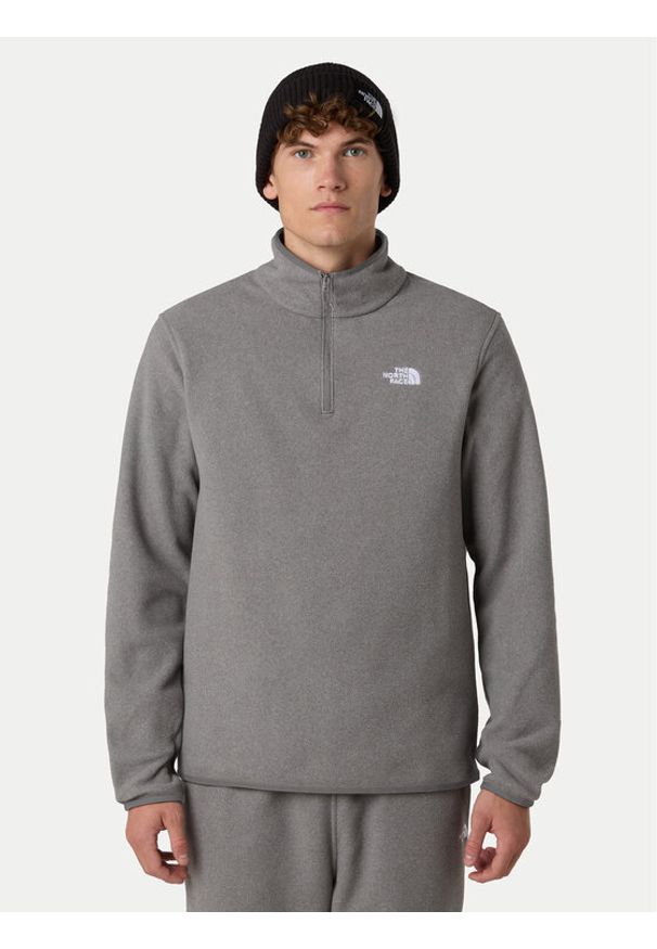 The North Face Polar Glacier NF0A8D0Q Szary Regular Fit. Kolor: szary. Materiał: syntetyk