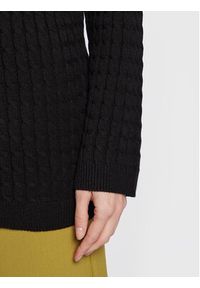 Moss Copenhagen Sweter Jalda Rachelle 17177 Czarny Oversize. Kolor: czarny. Materiał: wiskoza #5