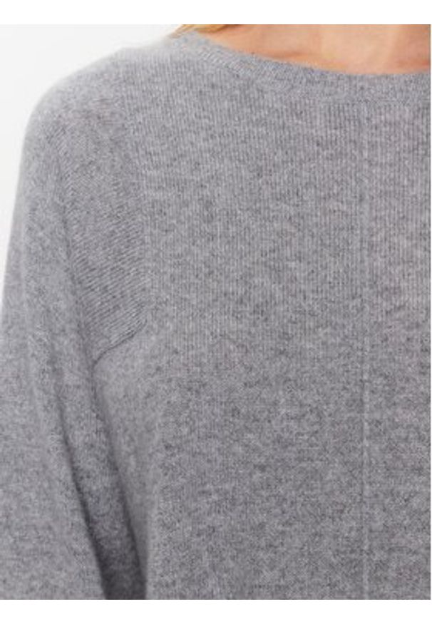 Weekend Max Mara Sweter Alce 23536601 Szary Regular Fit. Kolor: szary. Materiał: kaszmir