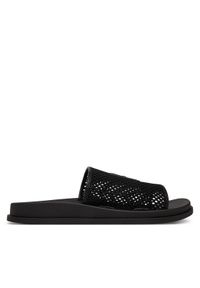 Calvin Klein Klapki Mesh Mule Slides HW0HW02889 Czarny. Kolor: czarny. Materiał: materiał #1