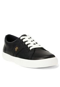 Lauren Ralph Lauren - LAUREN RALPH LAUREN Sneakersy Janson II 802775372002 Czarny. Kolor: czarny. Materiał: skóra #3