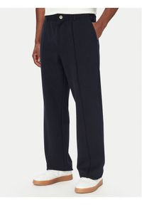 Guess Spodnie materiałowe M6YB13 K4252 Granatowy Regular Fit. Kolor: niebieski. Materiał: bawełna #1
