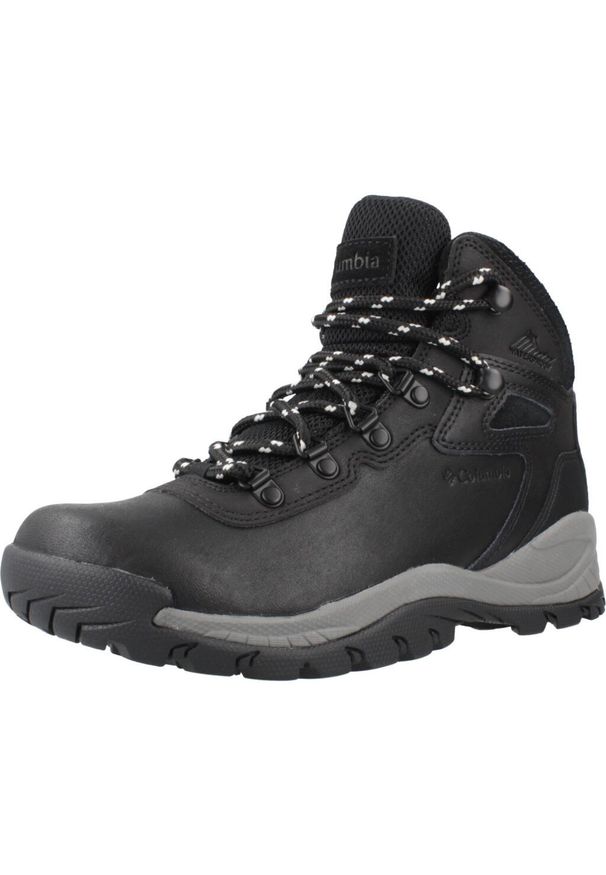 columbia - COLUMBIA NEWTON RIDGE PLUS Czarny. Kolor: czarny. Materiał: tkanina, skóra, syntetyk. Styl: sportowy