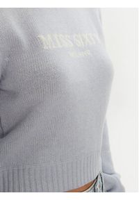 Miss Sixty Sweter 6L4RJ4360000 Błękitny Regular Fit. Kolor: niebieski. Materiał: bawełna #2