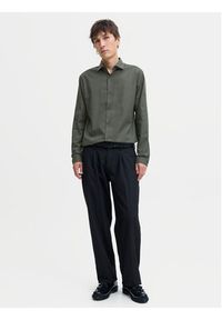 Jack & Jones Koszula Parker 12227385 Zielony Slim Fit. Kolor: zielony. Materiał: bawełna #5