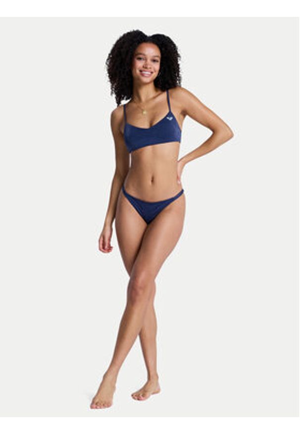 Roxy Bikini Roxy Shine ERJX203605 Granatowy. Kolor: niebieski. Materiał: syntetyk