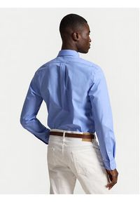 Polo Ralph Lauren Koszula 710929348502 Niebieski Regular Fit. Typ kołnierza: polo. Kolor: niebieski. Materiał: bawełna #5