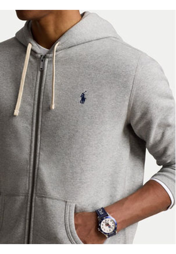 Polo Ralph Lauren Bluza 710813297002 Szary Regular Fit. Typ kołnierza: polo. Kolor: szary. Materiał: syntetyk, bawełna