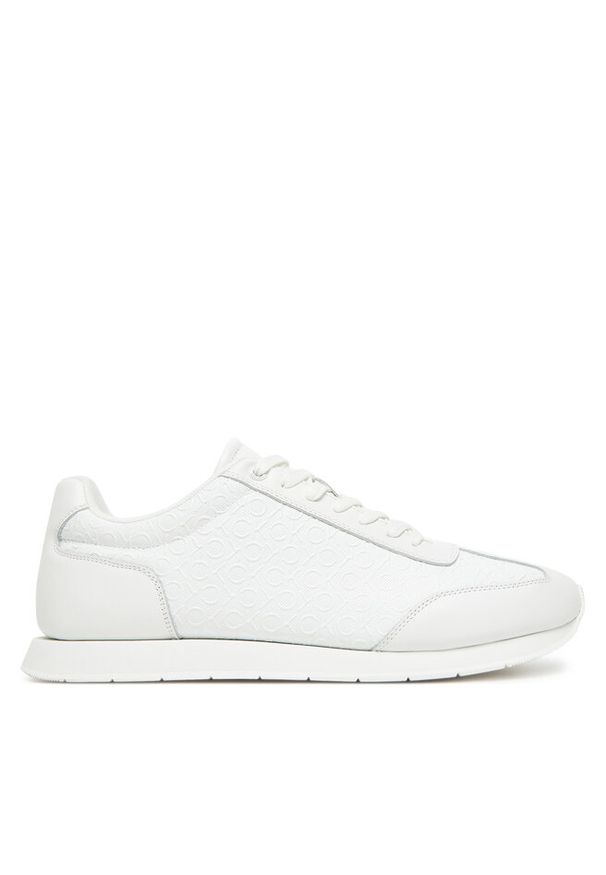 Sneakersy Calvin Klein. Kolor: biały