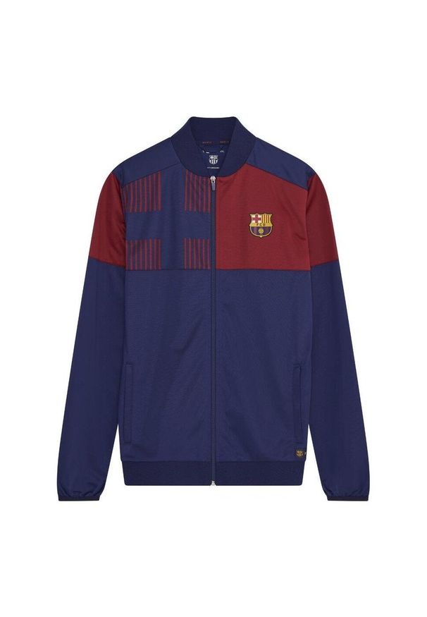 Dres piłkarski dla dorosłych FC Barcelona 21/22. Kolor: czerwony, niebieski, wielokolorowy. Materiał: dresówka. Sport: piłka nożna