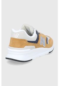 New Balance Buty CM997HTA kolor brązowy. Nosek buta: okrągły. Zapięcie: sznurówki. Kolor: brązowy. Materiał: guma #2