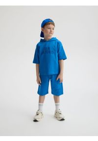 Reserved - Bawełniany komplet - niebieski. Kolor: niebieski. Materiał: bawełna
