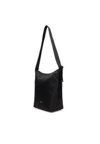 Calvin Klein Torba Ck Ease Hobo Tote K50K512893 Czarny. Kolor: czarny. Materiał: materiał #6