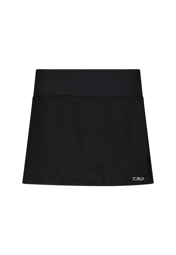 Damskie spódnico-spodenki 2 w 1 CMP. Kolor: czarny. Sport: turystyka piesza