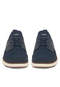 Rieker Sneakersy B3354-14 Granatowy. Kolor: niebieski. Materiał: materiał