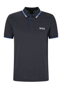 BOSS - Boss Polo Paddy Pro 50469102 Granatowy Regular Fit. Typ kołnierza: polo. Kolor: niebieski. Materiał: syntetyk, bawełna