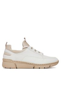 Sneakersy Rieker. Kolor: biały